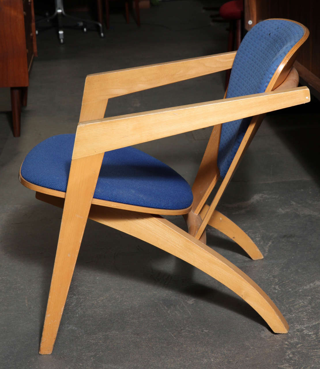 Danish Hans Wegner Butterfly GE 460 Easy Chairs, Pair