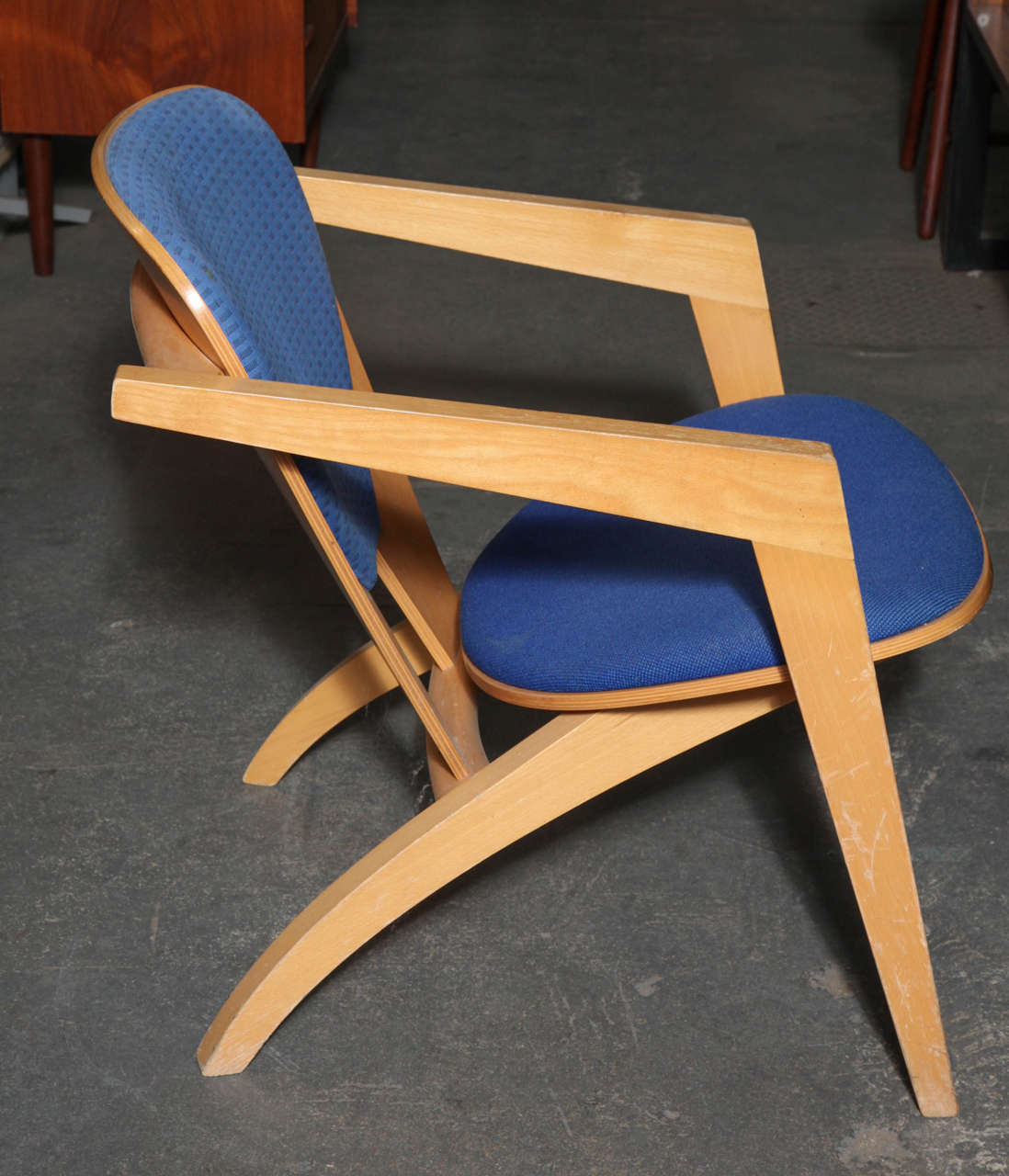 Hans Wegner Butterfly GE 460 Easy Chairs, Pair 1