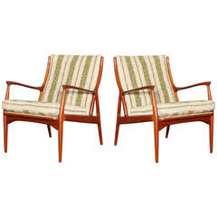 S. A. Andersen, Easy Chair, Model 70, Pair
