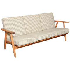 Hans Wegner GE-240 Cigar Arm Sofa by Getama 6