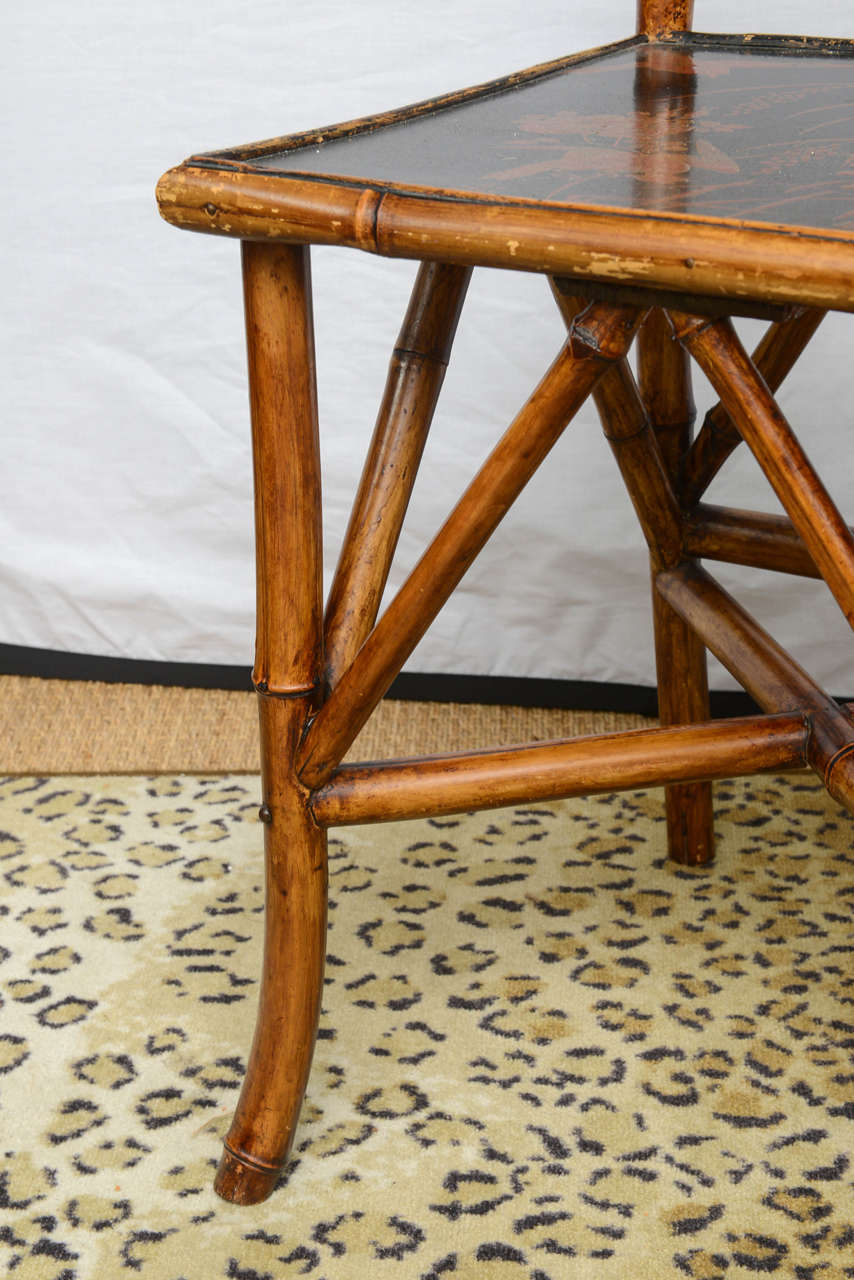 Rare 19th Century English Bamboo Chair 5