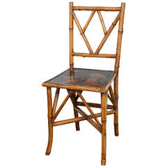 Rare 19th Century English Bamboo Chair