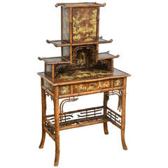 19th c.English Bamboo Desk