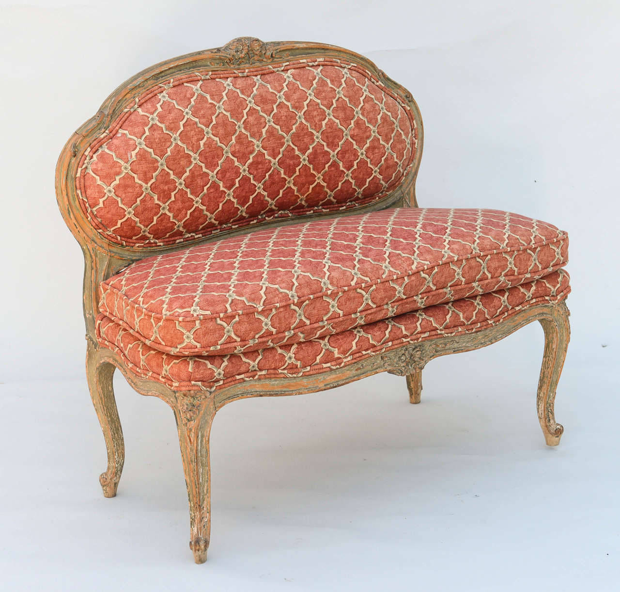 French Diminutive Child's Louis XV Settee