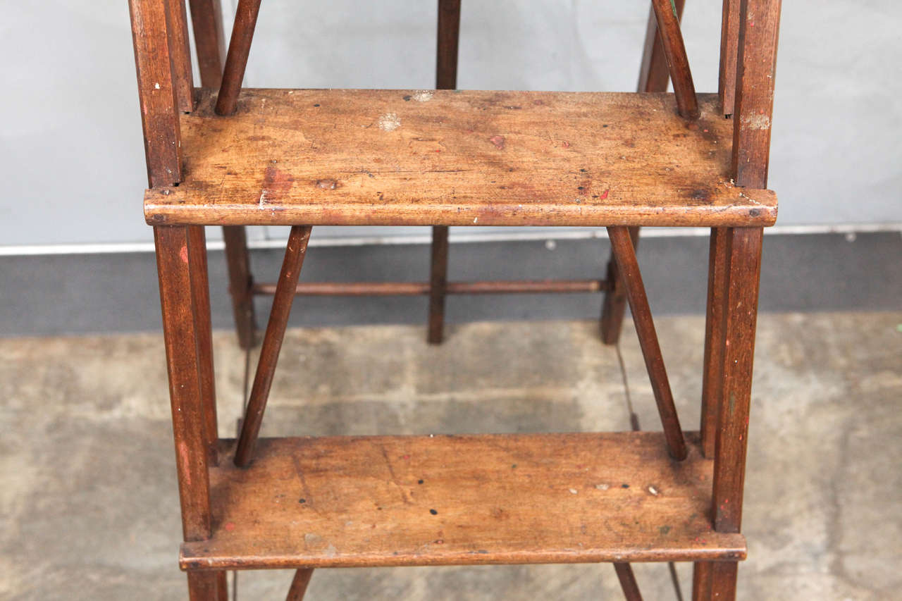 small wood ladders