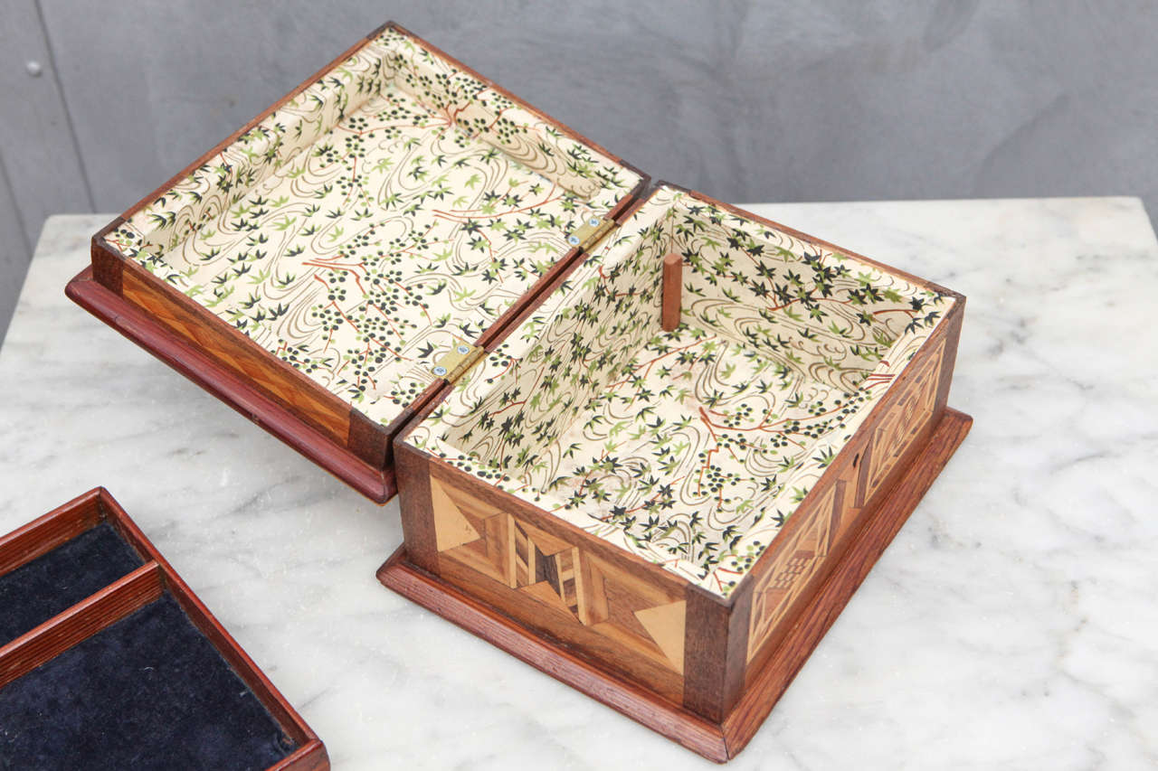 Folk Art Parquetry Box For Sale at 1stDibs folk art box, art boxes
