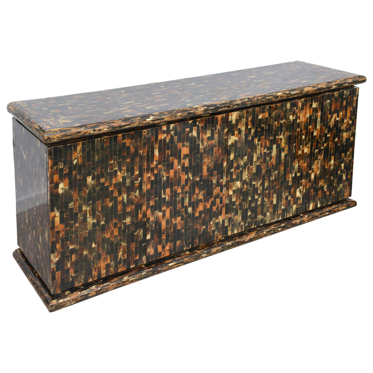 Enrique Garcel Tessellated Horn Credenza