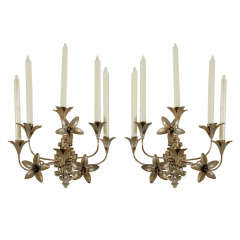 MidCentury Candle Sconces