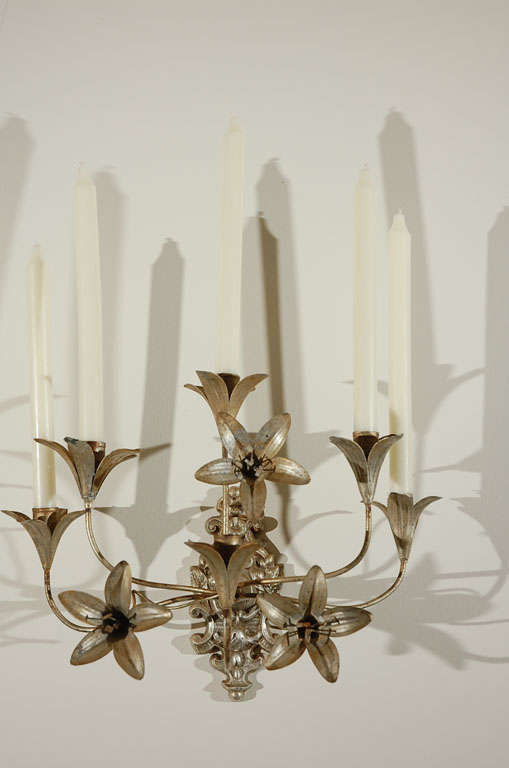 MidCentury Candle Sconces