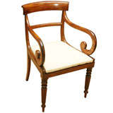 Early 19th Century Regency Library Desk Chair