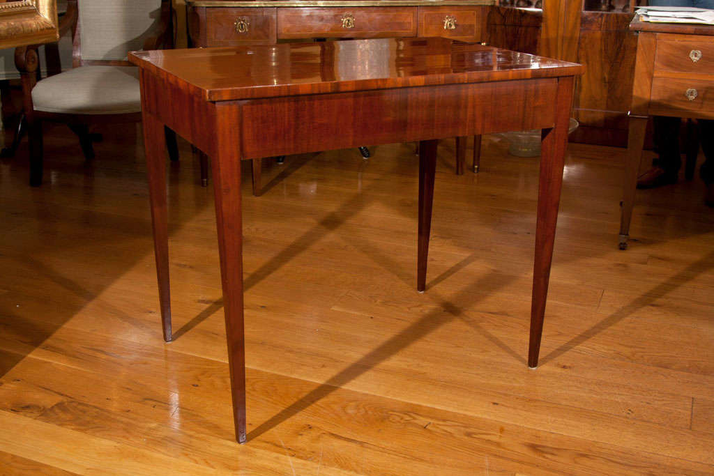 German Continental Neoclassic Table For Sale