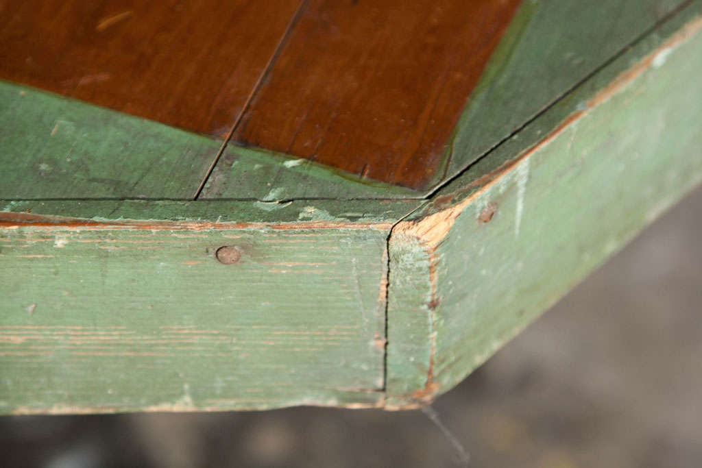 Wood Octagonal Game Table