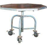 Octagonal Industrial Table