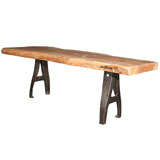 Live Edge Top Console