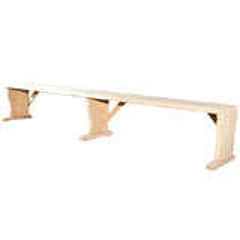 Spanish pine bench, mid 19th c. 1