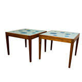 PAIR OF MID-CENTURY MEXICAN COCKTAIL TABLES