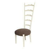 Ladder Back Ponti-Style Italian Desk Chair