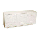 Nine Drawer Cubist Chest of Drawers