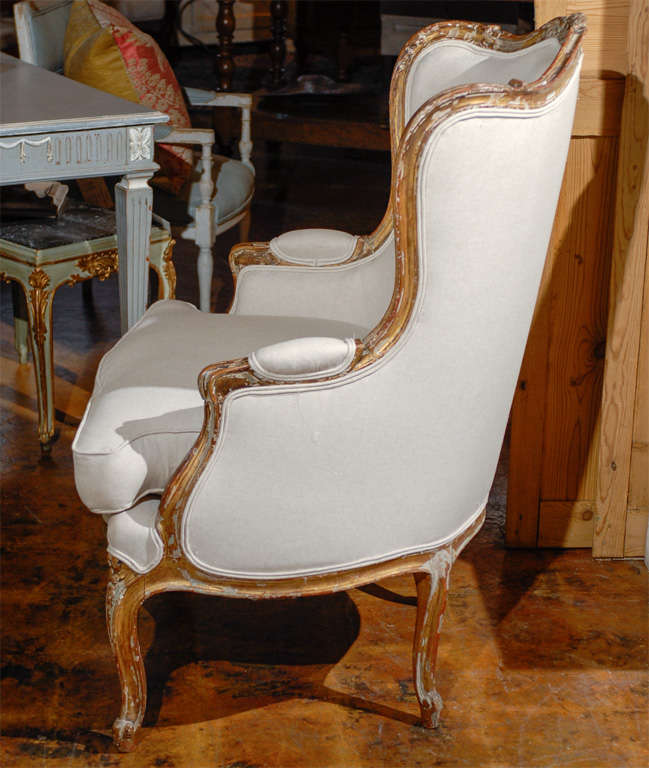 Beautiful French giltwood bergere chair, $3900 each.

To see more items from Foxglove Antiques, please visit our website: www.foxgloveantiques.com