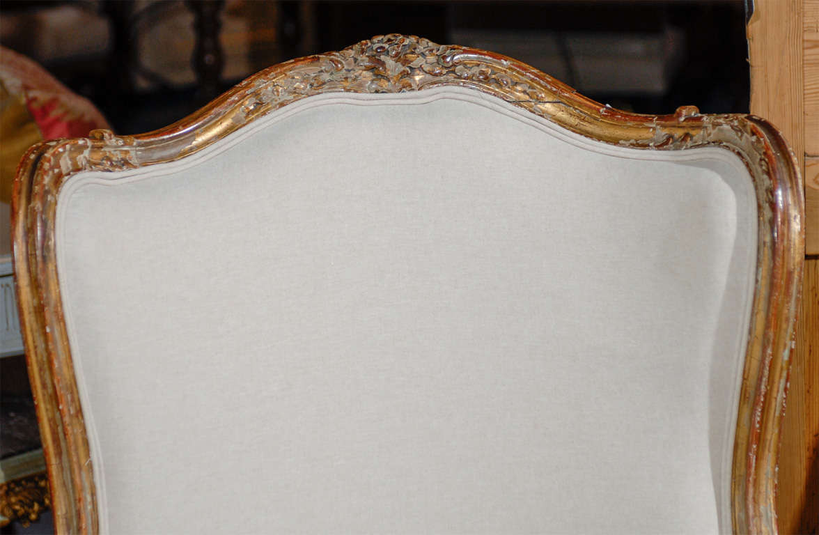 French Giltwood Bergere 1