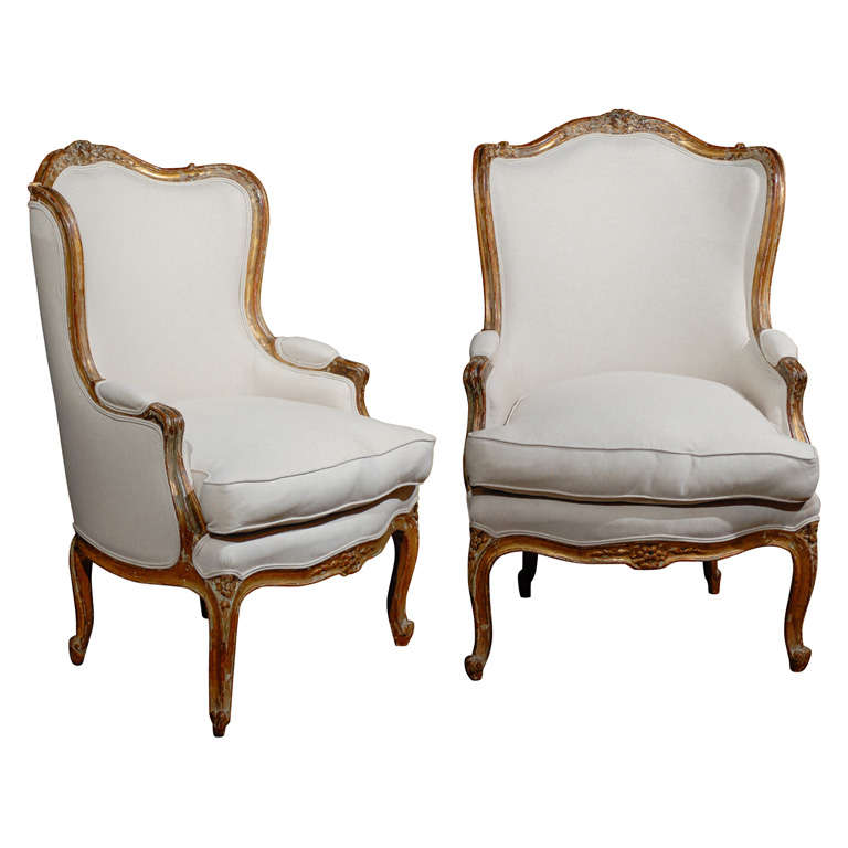 French Giltwood Bergere