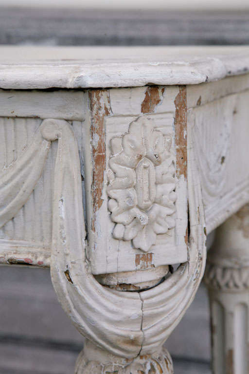 Wood 18th.century Swedish Console Table