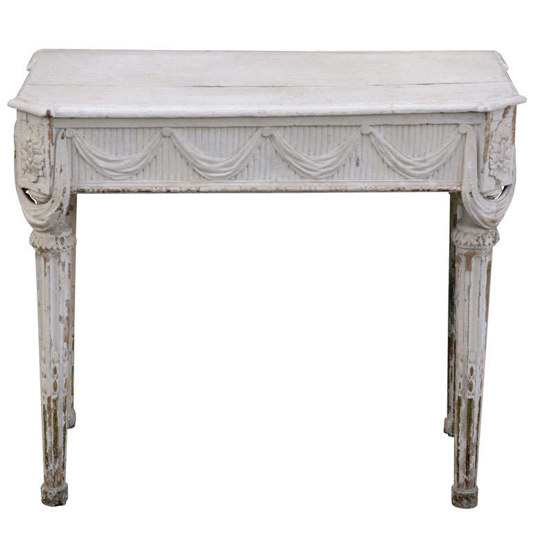 18th.century Swedish Console Table