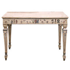 A pair of Italian Neo Classical Console Tables