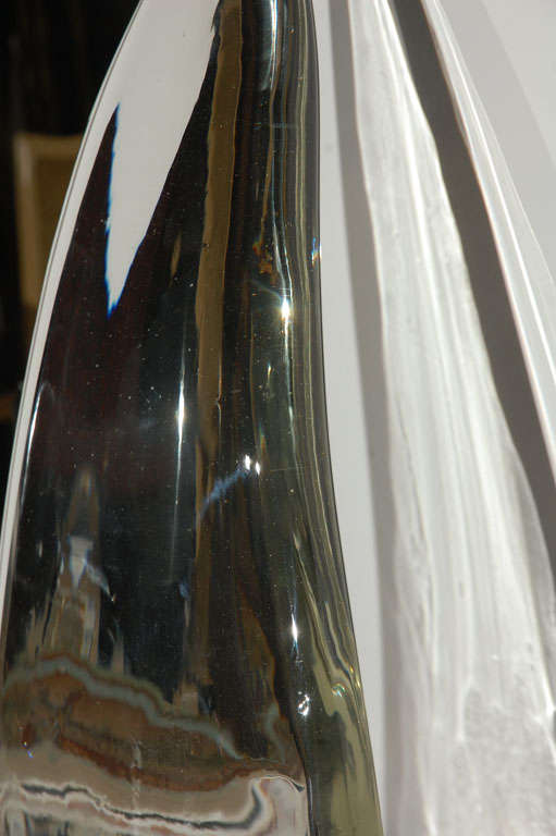 Murano Glass Sailboat by Luciano Gaspari