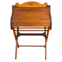 Victorian Child's Roll-Top Desk