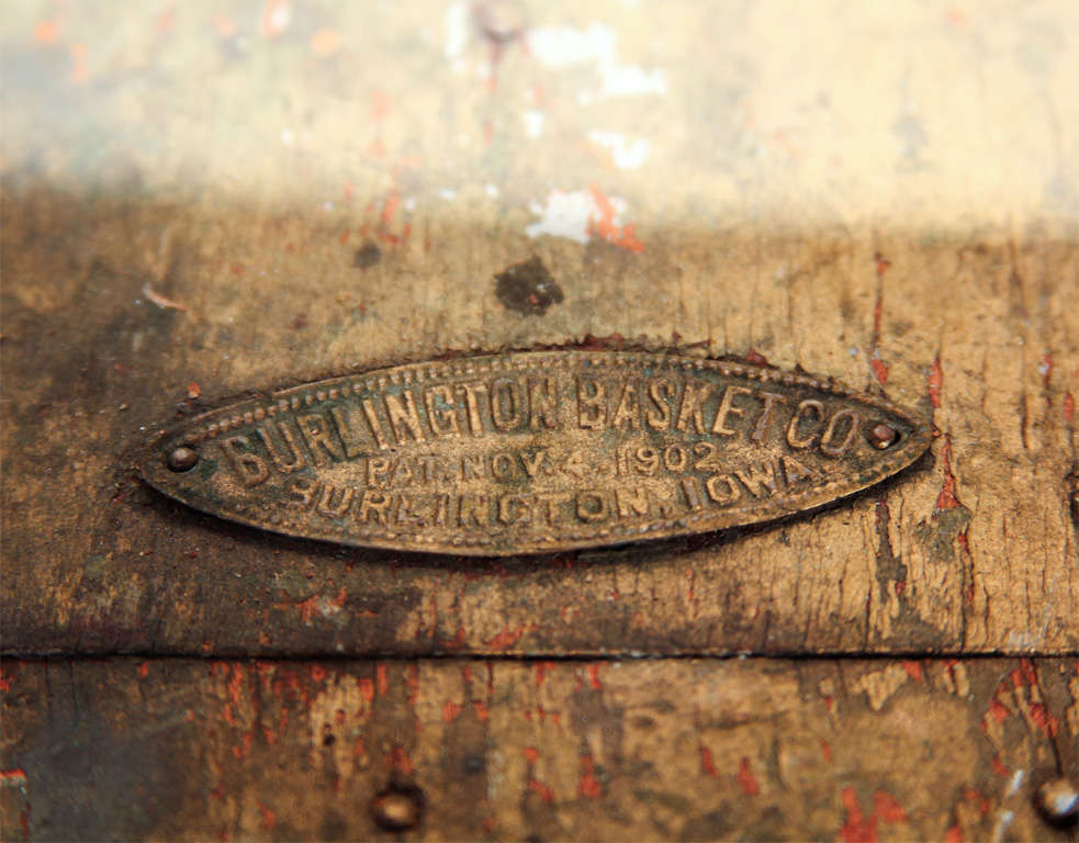 Wood Wonderful Old Picnic Basket