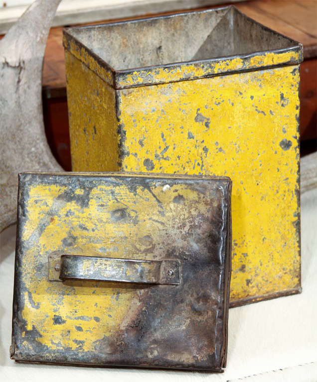 Yellow Metal Box