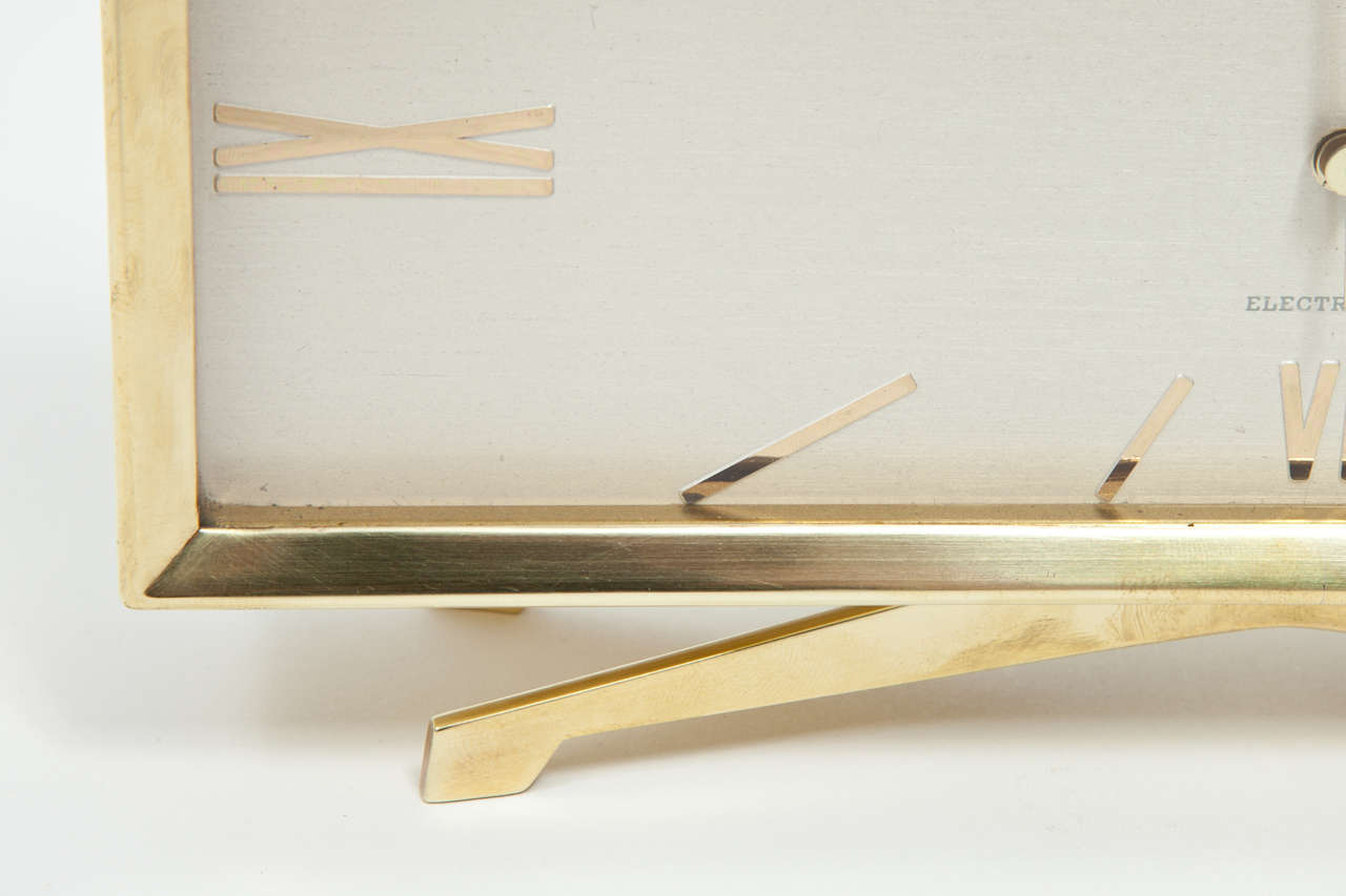 Brass Desk Clock 1