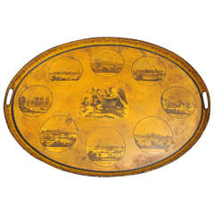 Early 19th Century French Tole Tray