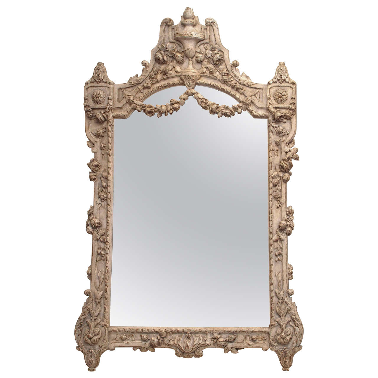 19c. French Louis XV Style Mirror For Sale at 1stDibs