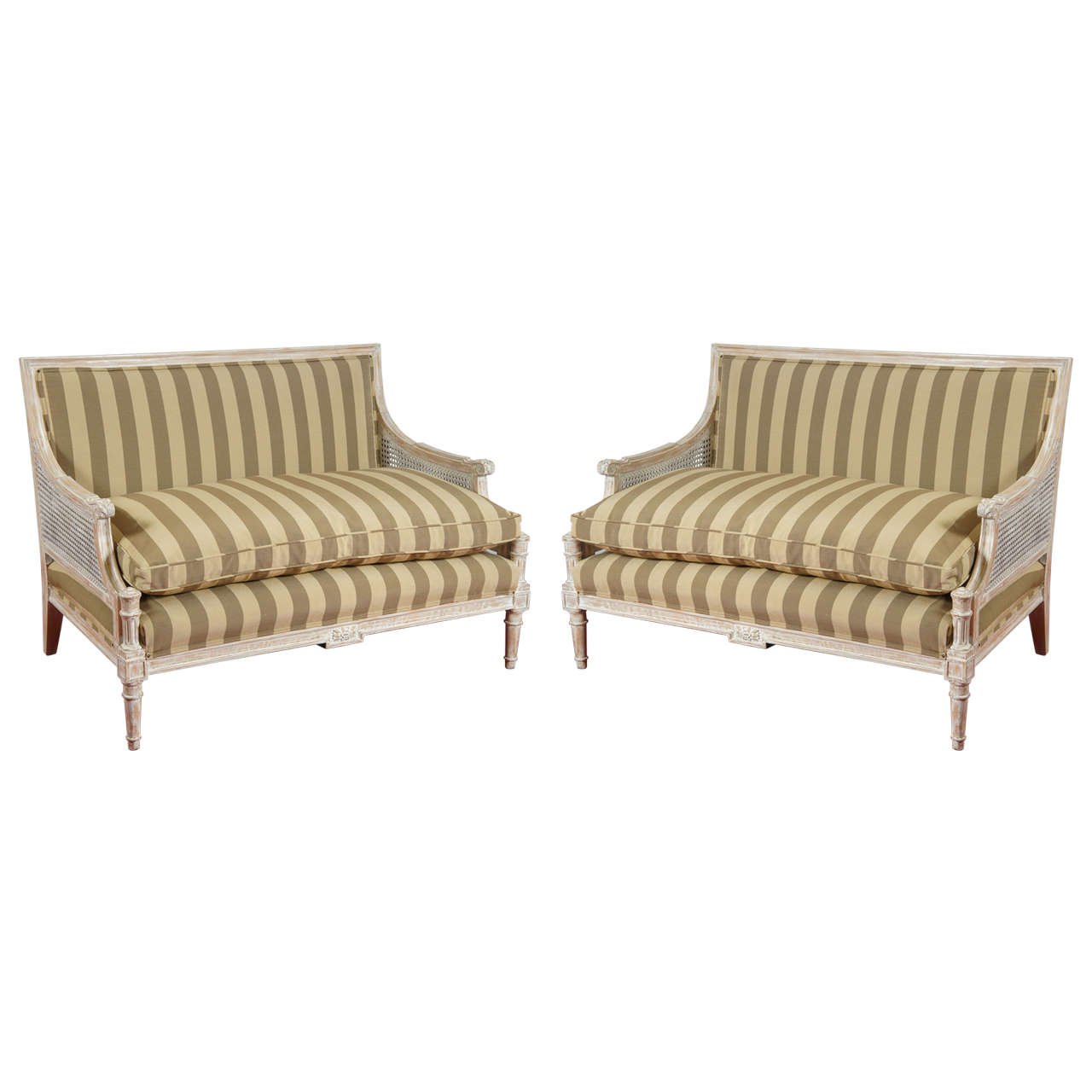 Gustavian Style Settees