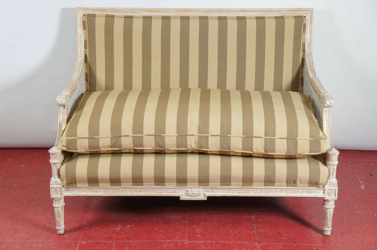 Neoclassical Gustavian Style Settees
