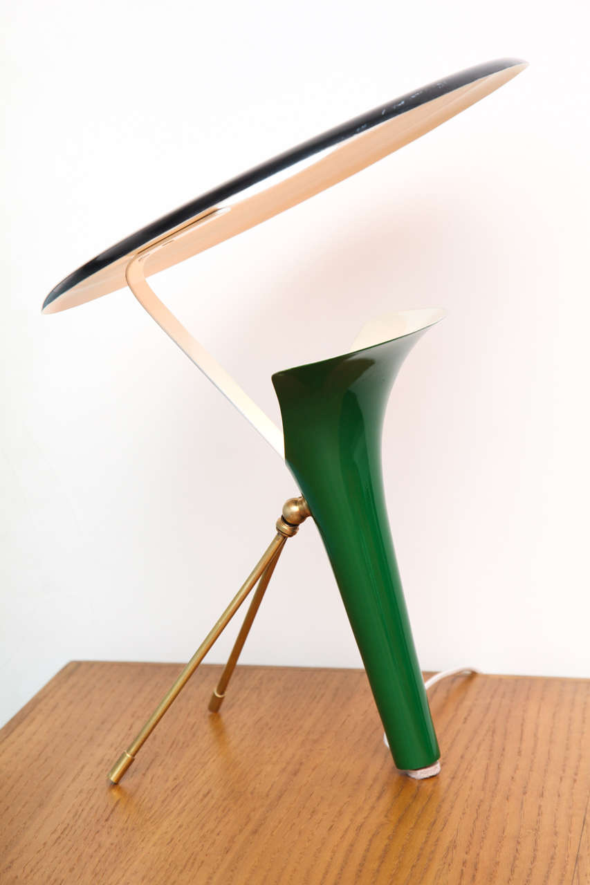 Mid-Century Modern Unique Table Lamp by Richard Weissenberger
