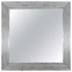 Antique Square Silvered Mirror