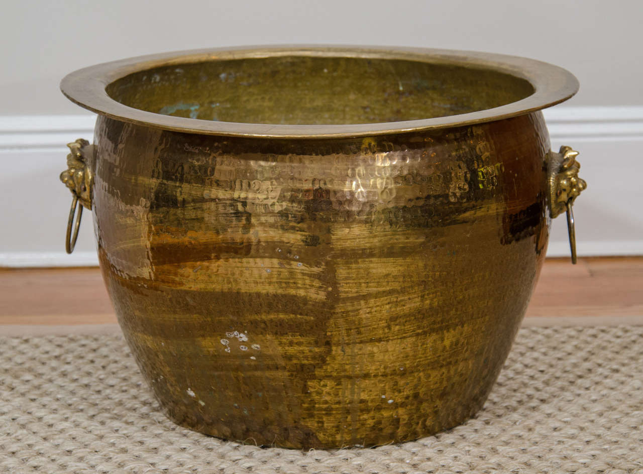 Brass Planter, 20th Century