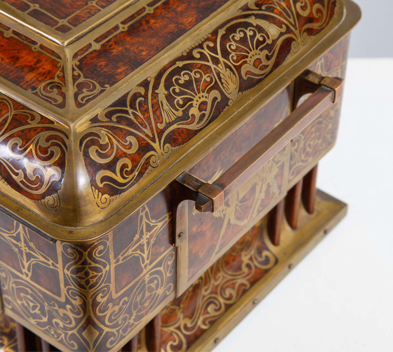 20th Century Art Nouveau Table Casket by Erhard & Söhne For Sale