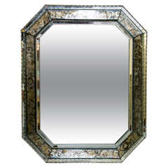 Vintage French Venetian Style Mirror
