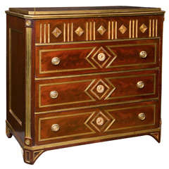A Fine Russian Neoclassical Commode - Chest