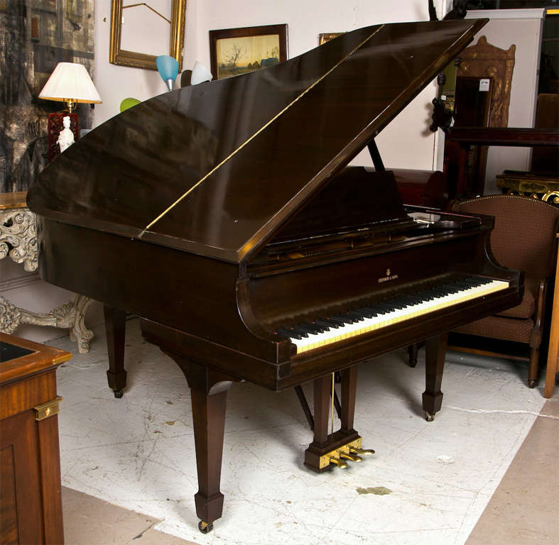 Mid-20th Century Steinway and Sons Model M Baby Grand Piano