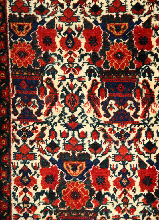 Wool Antique 1900s Persian Zelesultan Rug, 5' x 7' For Sale