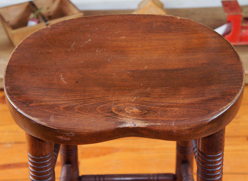 19th Century English Saddle Seat Pub Stools