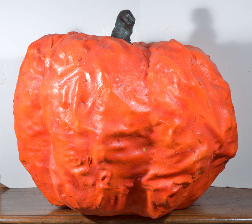 Giant Fiberglass Pumpkin by Tara Conley at 1stdibs