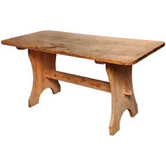 Pine Trestle End Table 4