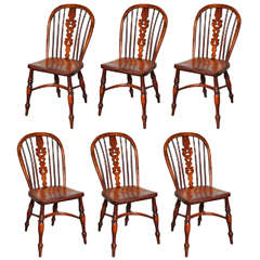 (6) Windsor Side Chairs