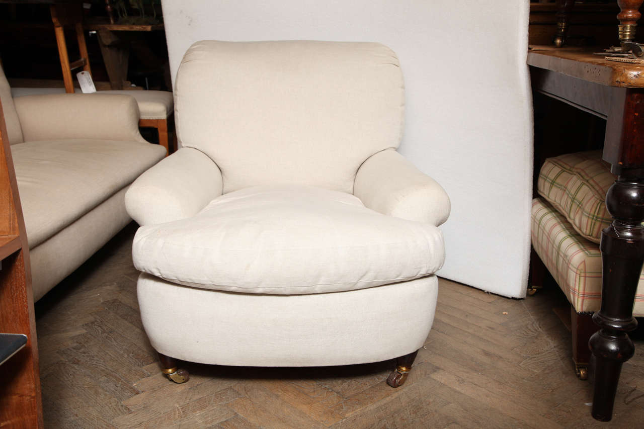 19th Century Upholstered Armchair 3